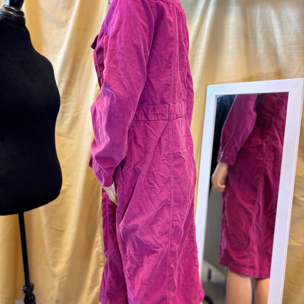 LOFT Fuchsia Utility Jacket - Picture 8 of 10